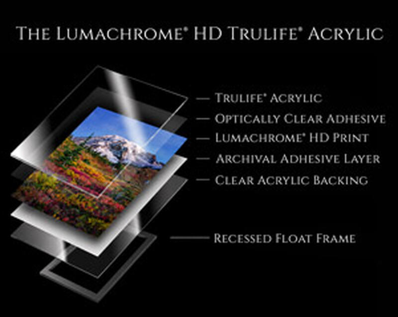 Lumachrome® HD Trulife® Face Mounted Acrylic Print, Ready to Hang
