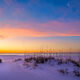 Crescent Moon Sunrise