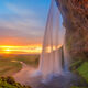 Seljalandsfoss Sunset