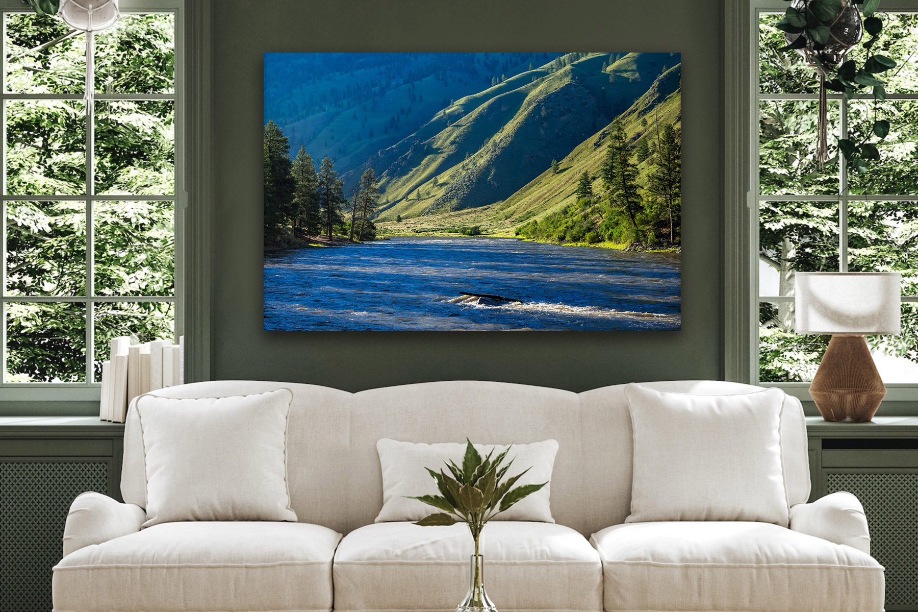 Morning Light of the North Fork of the Salmon River | Fine Art