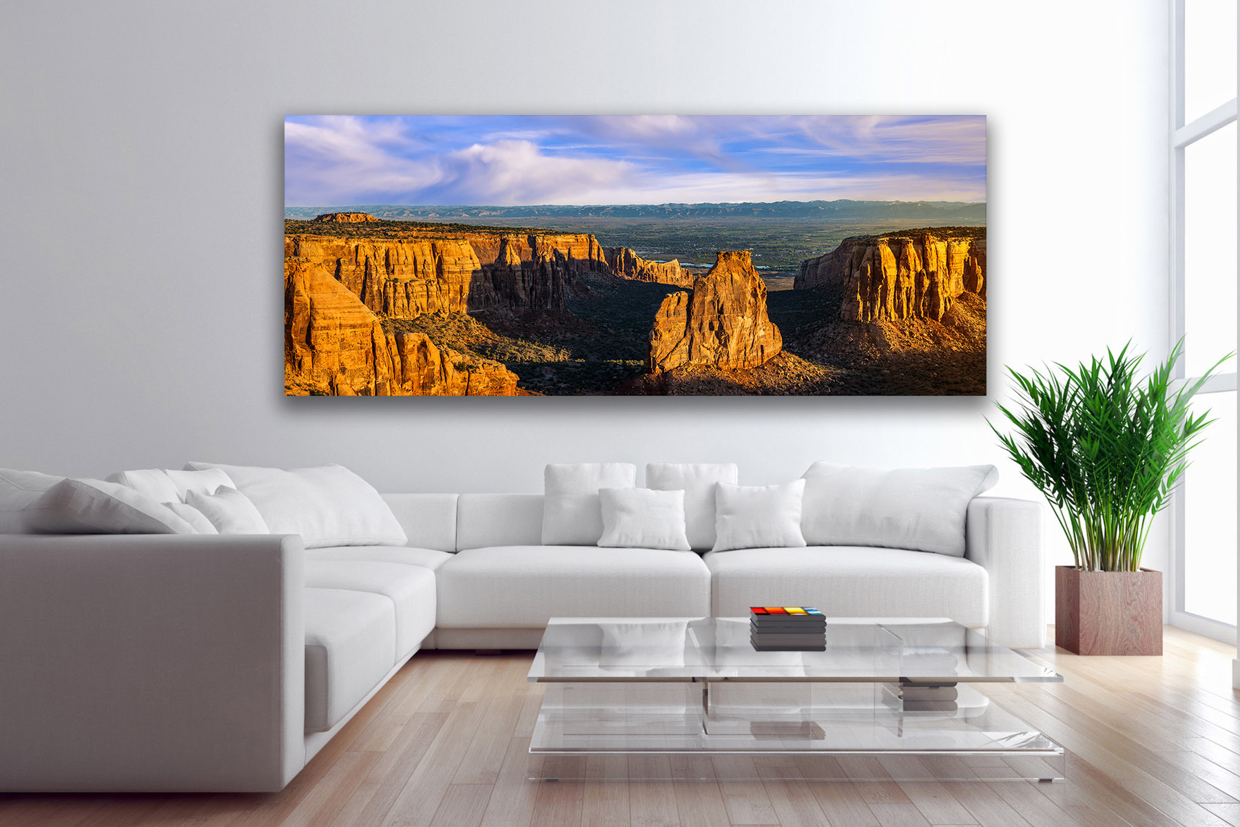 Colorado Wall Art print of sunrise at Colorado National Monument